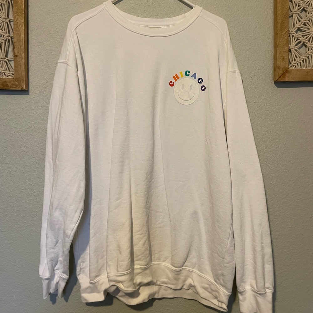 Alice and Wonder White Sweatshirt